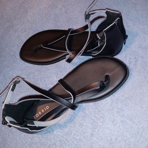 Torrid 9 w Strappy Sandals NWOT